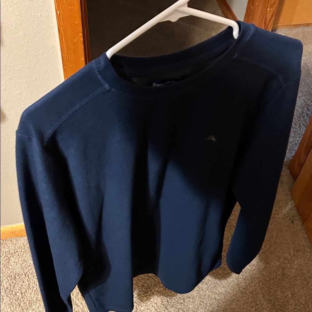 Tommy Bahama Navy Crewneck Sweatshirt